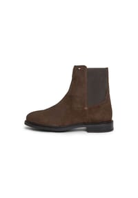 TOMMY HILFIGER - Stiefelette, Emblem, für Damen - GUG BROWN