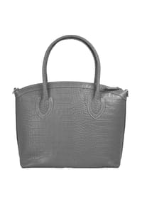 Cluty - Handtasche Echt Leder, Made In Italy - alt-rosa