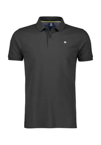 LERROS - Poloshirt, Logo-Stickerei, für Herren - BLACK