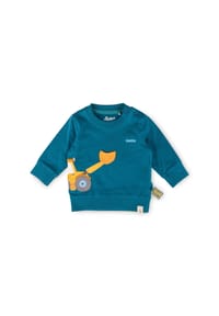 sigikid® - Langarmshirt Blue & Bright ,  für Babys - Petrol