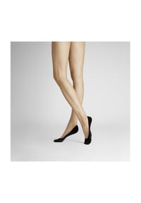 Hudson - Füßlinge "Ballerina Footlet Seamless", blickdicht, für Damen - 0005 BLACK