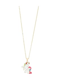 Adelia's Bold Style - Halskette mit Anhänger – Einhorn aus Edelstahl - gold