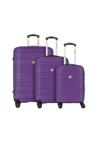 CHECK.IN® Paradise - Paradise 4 Rollen Kofferset 3-teilig - aubergine