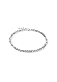 CŒUR DE LION - Halskette Mesh Chain Classic - Silber