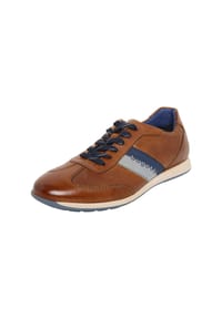 bugatti - Halbschuhe Thorello, Leder, für Herren - 6300  COGNAC