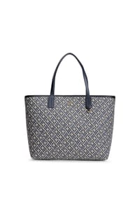 TOMMY HILFIGER ICON - Shopper, Kunstleder, Magnetverschluss, für Damen - 0GY BLUE MONO