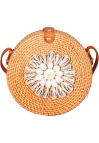 Gave Lux - Umhängetasche Shoulder bag in hand-woven straw, 100% natural and eco-sustainable product. Each product is assembled by hand and is different from the other. Each bag can have peculiarities that differ from the photo and make it unique. - AGATA
