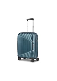 REDOLZ Essentials 01 - Essentials 01 4 Rollen Kabinentrolley 53 cm mit Dehnfalte - black metallic