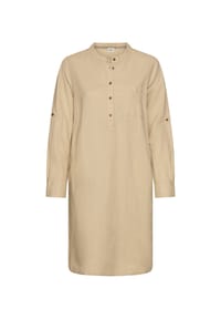 camel active - Kleid mit Stehkragen - Gelb