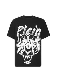 PLEIN SPORT - T-Shirt Rundhalsausschnitt Ss - black