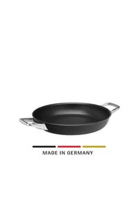 WMF Servierpfanne, pflegeleicht, hitzebeständig, backofentauglich - STEAK PROFI - schwarz