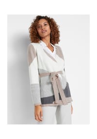 Witt - Strickjacke - champagner-puder-gemustert