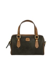 BRIC'S Volterra Life - Volterra Life Schultertasche S Leder 22 cm - olive
