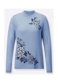 Witt - Stehkragen-Pullover - eisblau