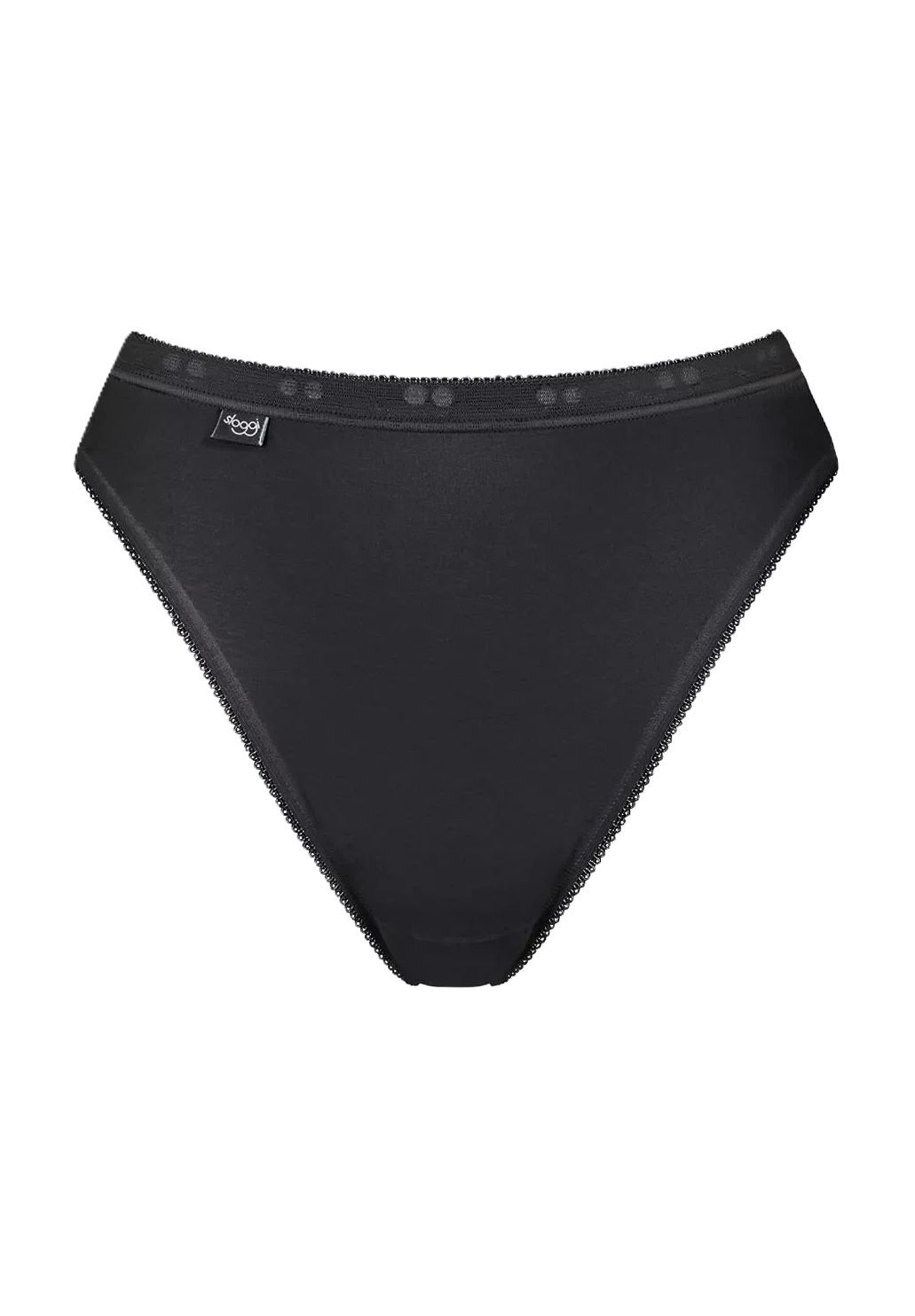 Sloggi Damen Schwarz Basic+ Tai Slip Doppelpack 10107304, 38 - Bild 7