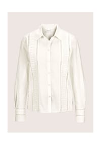 MADELEINE - Bluse mit Cut Outs - wollweiß