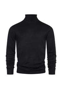 JEFF - Strickpullover Malcolm - Black