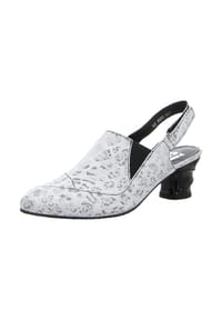 SIMEN - Sling Pumps - grau/schwarz