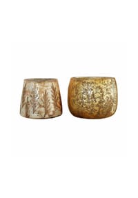 LOBERON - Windlicht 2er Set Hivalen gold - gold