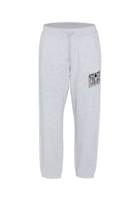 CHIEMSEE - Sweathose mit Retro Print und elastischem Beinabschluss - 10 White