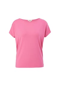 s.Oliver - T-Shirt, dropped Shoulders, für Damen - 4426  LILAC/PINK
