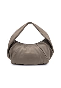 LES VISIONNAIRES Greta - Greta Schultertasche Leder 37 cm - black