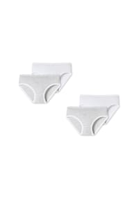 SCHIESSER - Hüftslip Allday Basic - weiß/pink