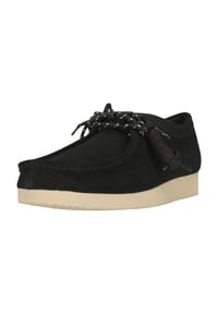CLARKS® - Mokassin Wallabee Lite mit leichter Laufsohle - 1219 Black Sde