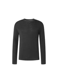 JOOP! - Herren Strickpullover - Cahilo, Rundhals, Logo, einfarbig - Schwarz
