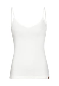 camel active - Basic Top aus Organic Cotton - Weiß