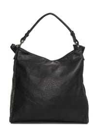 HARPA - Handtasche HULA mit seitlichen Kettendetails - jet black