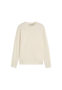 DENIM TOM TAILOR - Sweatshirt, Rippbündchen, für Herren - 10348 GARDEN WHIT