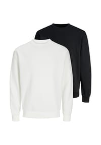JACK & JONES - Sweatshirt 2er Pack Bradley - Beige