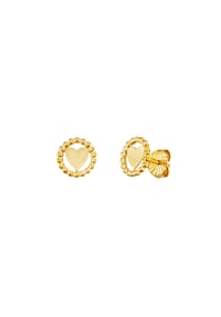 Julie Julsen® - Ohrstecker 925/- Sterling Silber - gelb