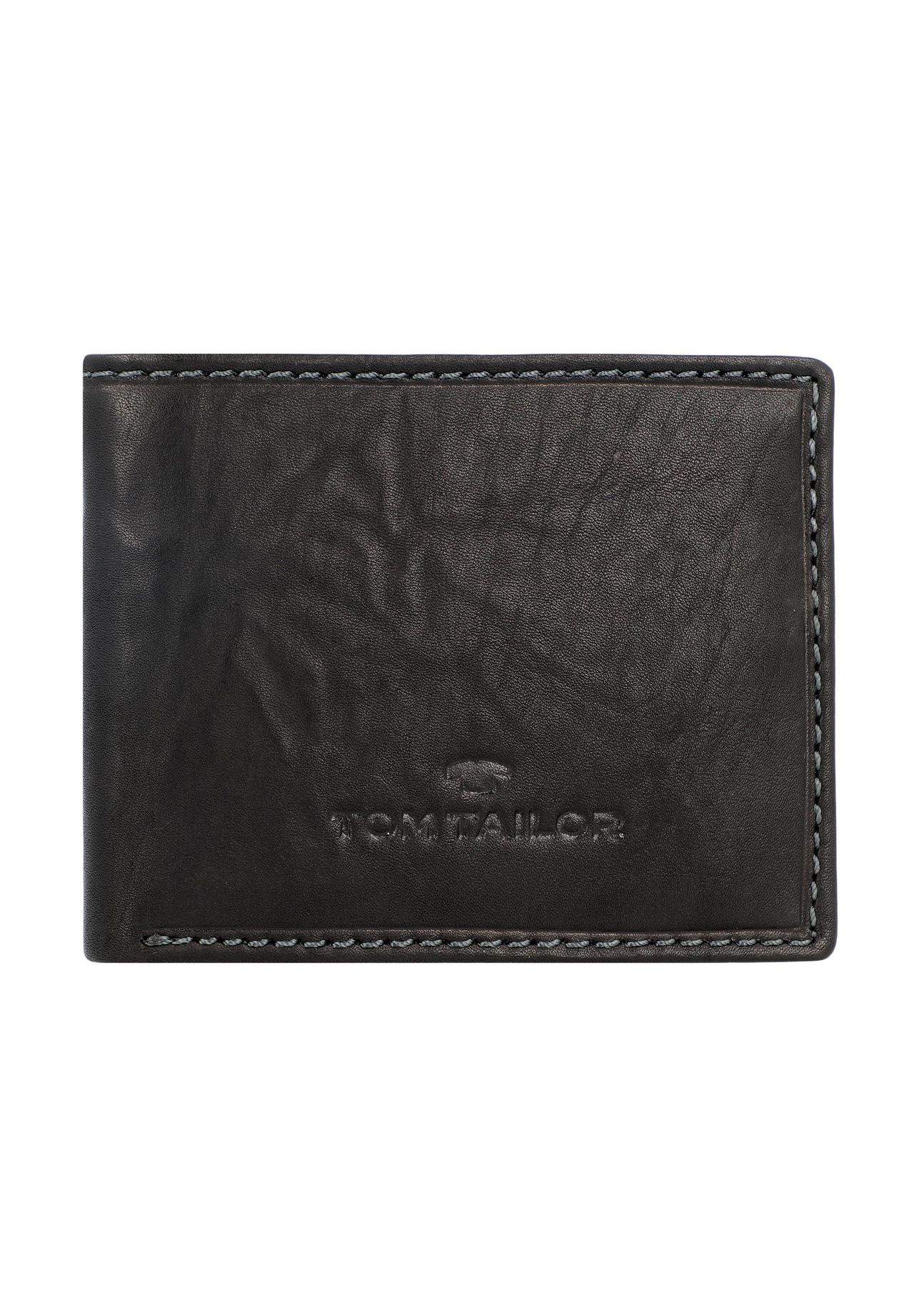 Tom Tailor, Herren, Portemonnaie, Lary Geldbörse Leder 10 cm, Schwarz - Bild 7