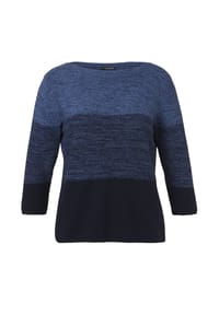 VIA APPIA -DUE- - Pullover & Strickjacken - bleu multicolor