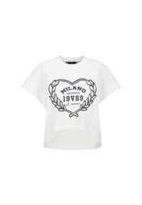 19V69 ITALIA - T-Shirt BEPPA COLLEGE - Cream