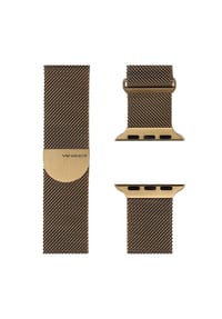 WRISTR - Milanese Loop-Armband mit starkem Magnetverschluss für die Apple Watch - Gelbgold