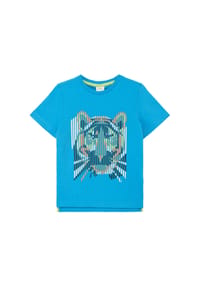s.Oliver RED LABEL - T-Shirt, Baumwolle, für Kinder - 5952  BLUE