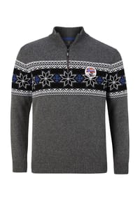 JAN VANDERSTORM - Pullover EERU - dunkelgrau