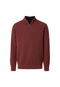 CASAMODA - Herren Stricktroyer uni - Dunkelgrau