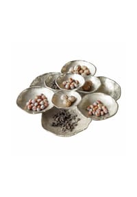 LOBERON Schale Gibril antiksilber - Tischgedeck Set - antiksilber