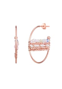 YOKOAMii - Damen Ohrringe Messing - roségold