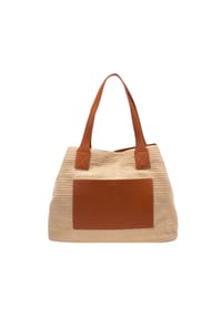GERRY WEBER RAY OF SUN - Schultertasche, Kunststroh, Hakenverschluss, für Damen - 750 BEIGE