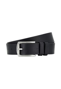 pierre cardin - Ledergürtel Basic - Dunkelbraun
