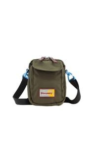Discovery - Schultertasche Icon aus rPet Polyester-Material - Khaki