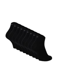 Tamaris - Damen Quartersocken, 9er Pack - Comfort Cotton Quarter, einfarbig - Grau