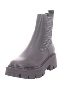 Tamaris - Chelsea Boots, Blockabsatz, Zuglasche, für Damen - 043 BLACK GLAM