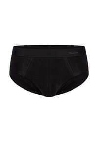 mey - Casual Cotton Unterhose, Atmungsaktiv, hohe Beinabschlüsse, für Herren - 123 SCHWARZ