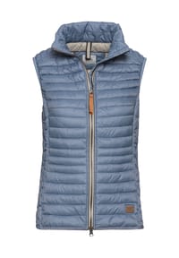 camel active - Steppweste aus recyceltem Polyamid - Dunkelblau